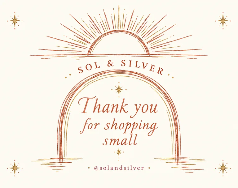 SOL & SILVER의 뚜껑 안쪽 감사 메시지, AI 택배 박스 디자인에서 제작